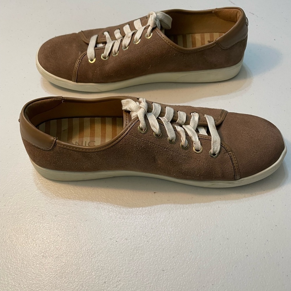 Vionic Womens Tan Lace-Up Sneakers Size 9.5 SB-M - Picture 4 of 4